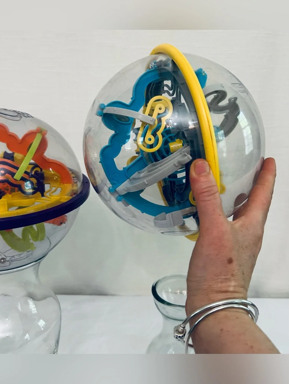 Perplexus Beast and Spin Master 3D Orb‎ Obsticle Puzzle